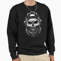 Military Skull Tankman Helmet Sweatshirt - Fun Novelty Design Men Women - T-Shirt, Sweatshirt, Hoodie