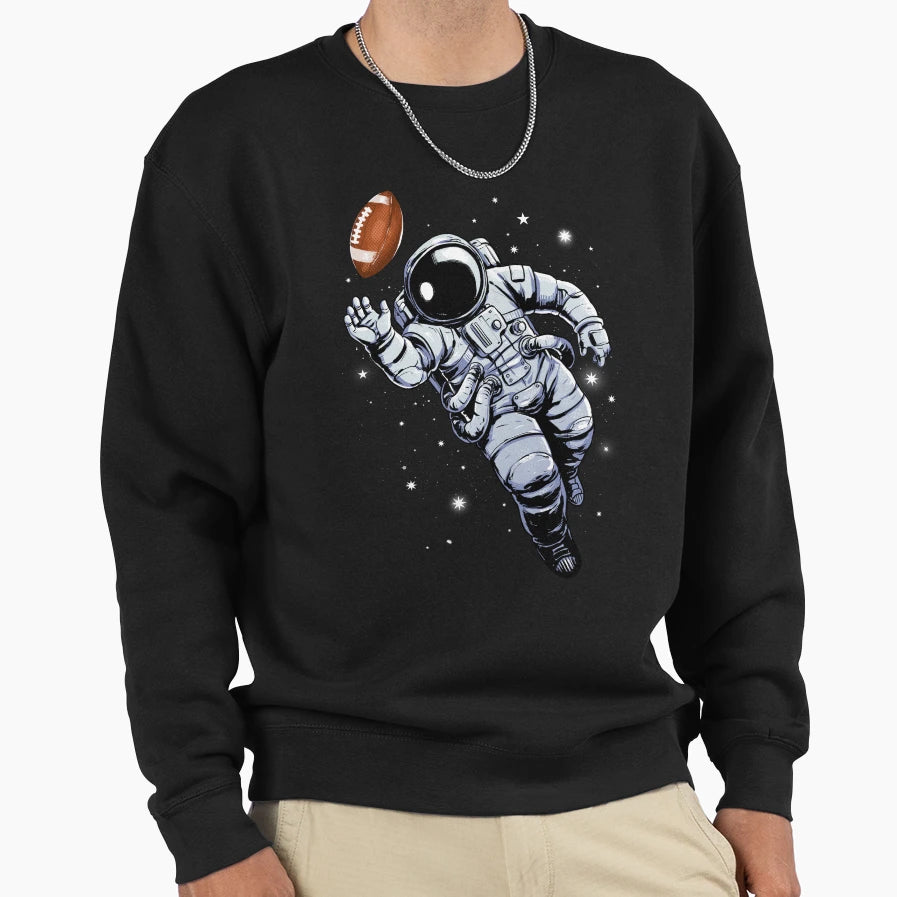 Planet Football Sweatshirt - Custom Art Print Men Women - T-Shirt, Sweatshirt, Hoodie