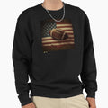 American Football Background Sweatshirt - Minimalist Print Men Women - T-Shirt, Sweatshirt, Hoodie