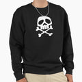 Old School Punk Rock Skull Sweatshirt - Fun Novelty Design Unisex - T-Shirt, Sweatshirt, Hoodie