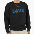 I Love Soccer Art Sweatshirt - Novelty Apparel Men Women - T-Shirt, Sweatshirt, Hoodie