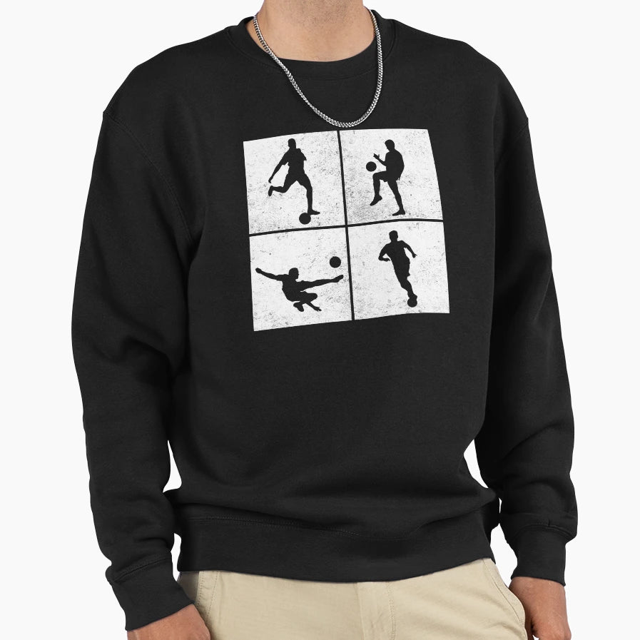 Soocer Gift Football Players Sweatshirt - Trendy Graphic Men Women - T-Shirt, Sweatshirt, Hoodie