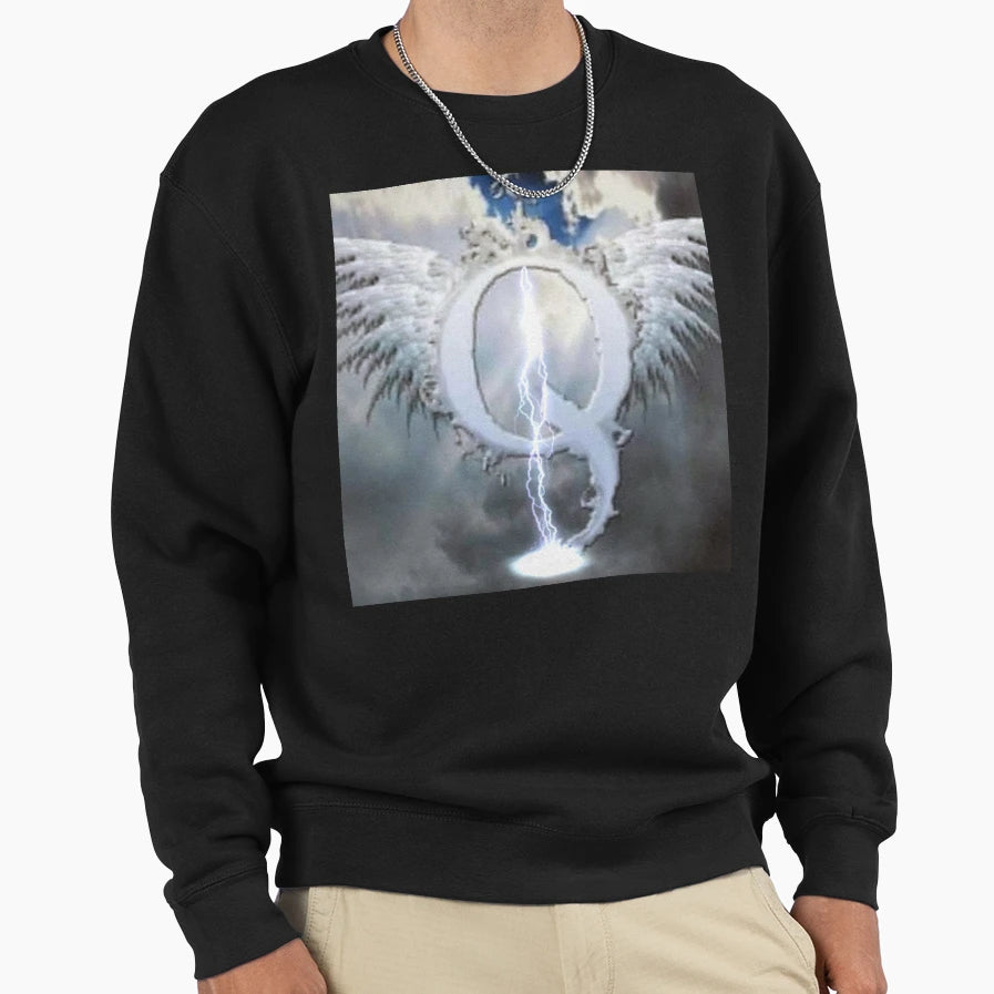 Angel Q Sweatshirt - Custom Art Print Men Women - T-Shirt, Sweatshirt, Hoodie