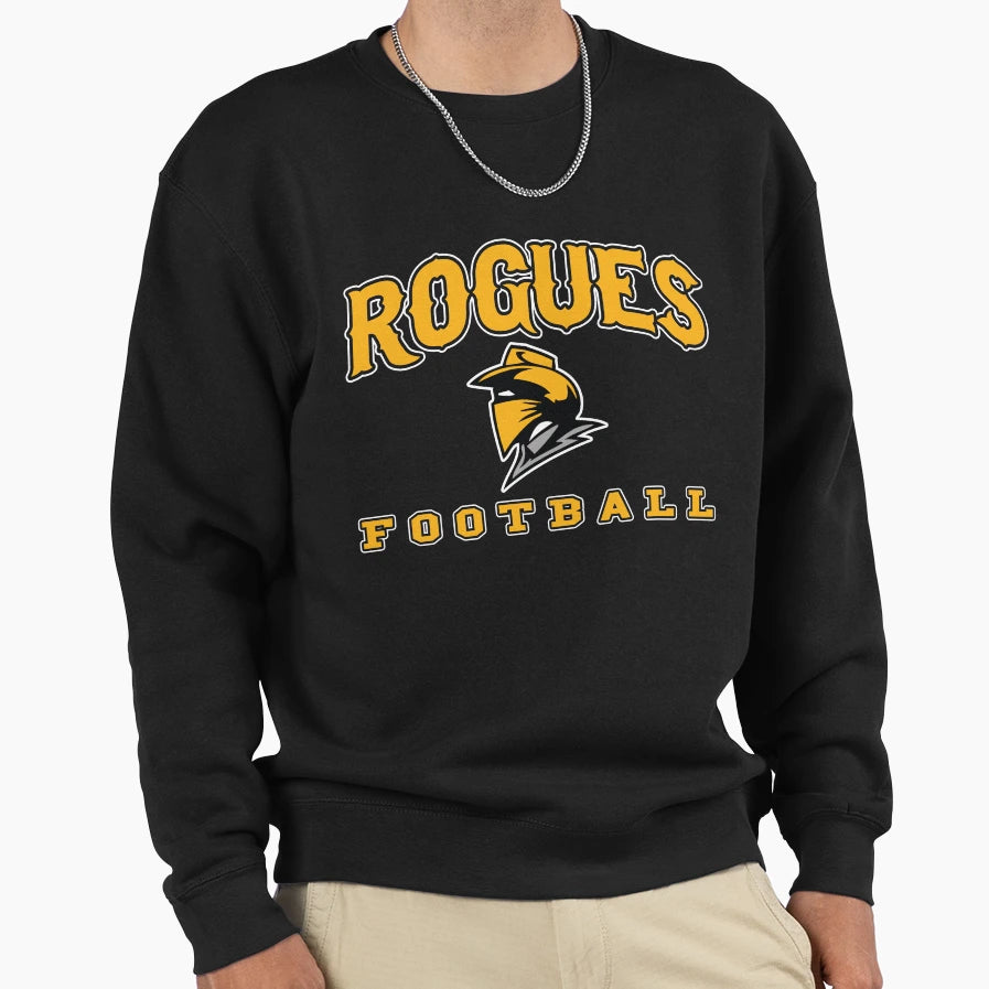 Rogues Football 3 Sweatshirt - Custom Art Print for Adults - T-Shirt, Sweatshirt, Hoodie