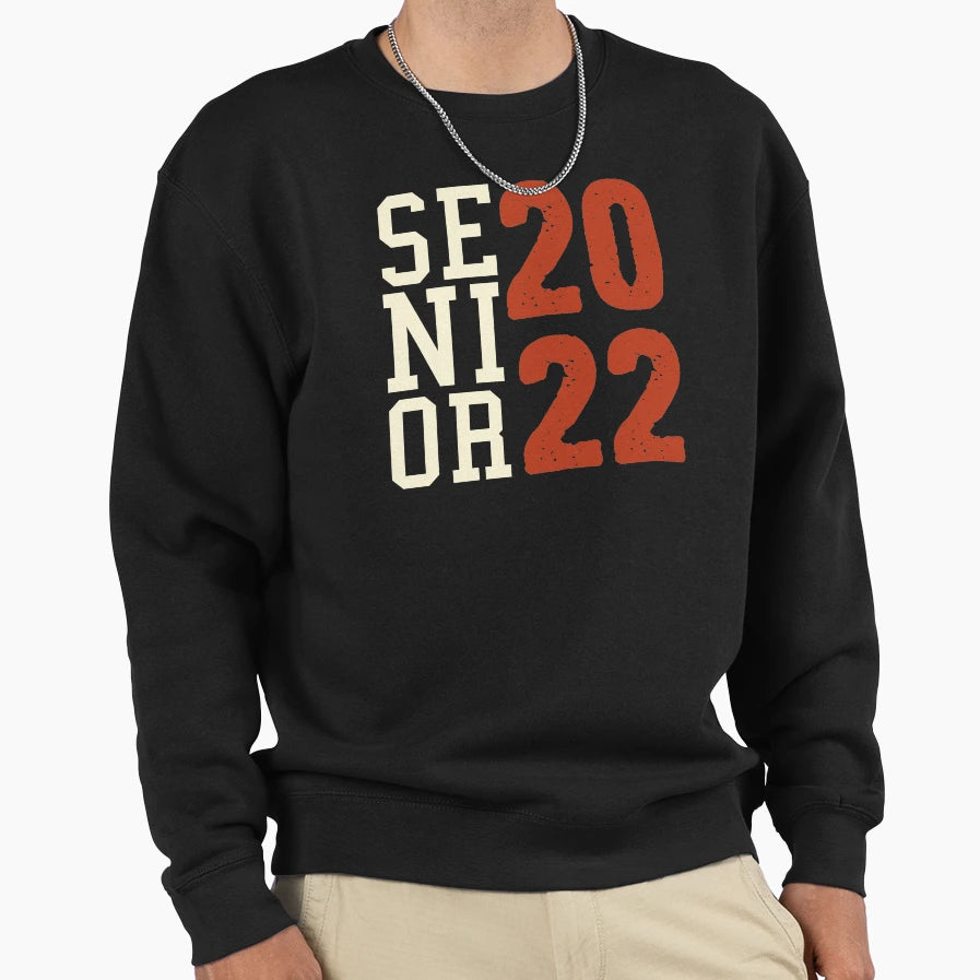 Senior 2022 Sweatshirt - Custom Art Print Men Women - T-Shirt, Sweatshirt, Hoodie