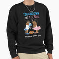 Ethnic Touchdown Or Tutu Mommy Sweatshirt - Custom Art Print for Adults - T-Shirt, Sweatshirt, Hoodie
