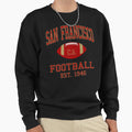 San Francisco Football Sweatshirt - Graphic Print Unisex - T-Shirt, Sweatshirt, Hoodie