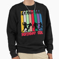 American Football Theme Sweatshirt - Casual Everyday Wear for Adults - T-Shirt, Sweatshirt, Hoodie