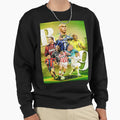 Wallpaper Ronaldo Nazario Brazil Sweatshirt - Streetwear Style Men Women - T-Shirt, Sweatshirt, Hoodie
