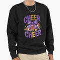Coquette Cheer Bow Sport Leopard Sweatshirt - Fun Novelty Design Unisex - T-Shirt, Sweatshirt, Hoodie