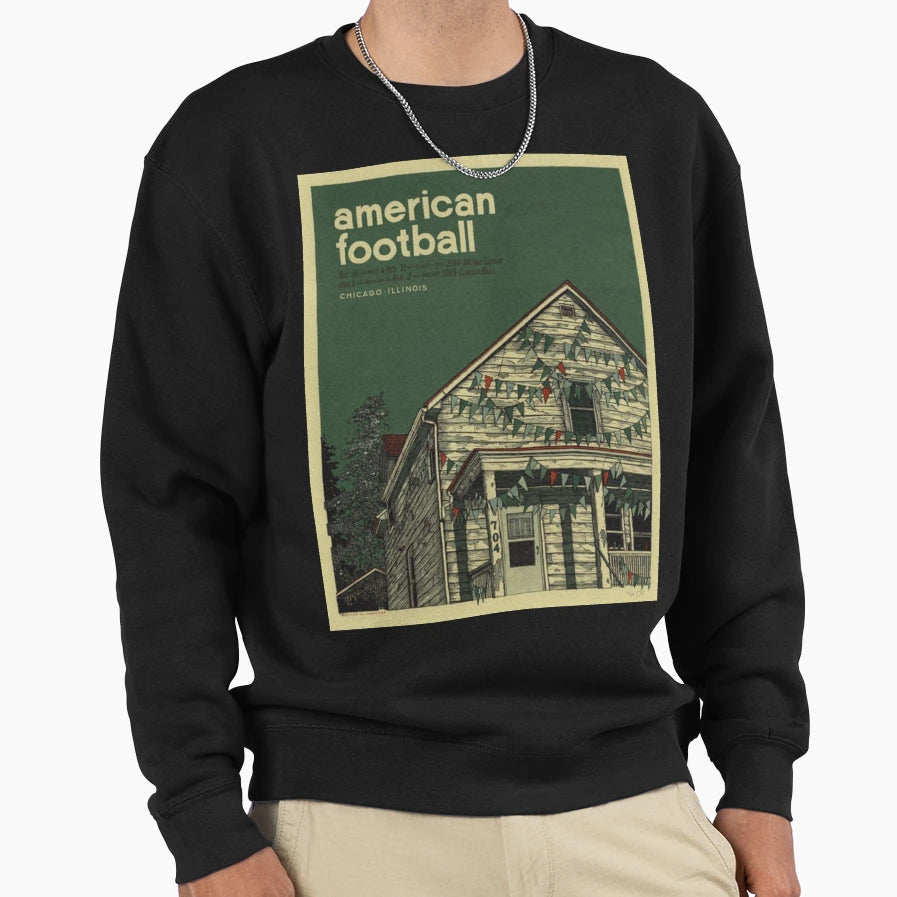 American Football House Sweatshirt - Streetwear Style for Adults - T-Shirt, Sweatshirt, Hoodie