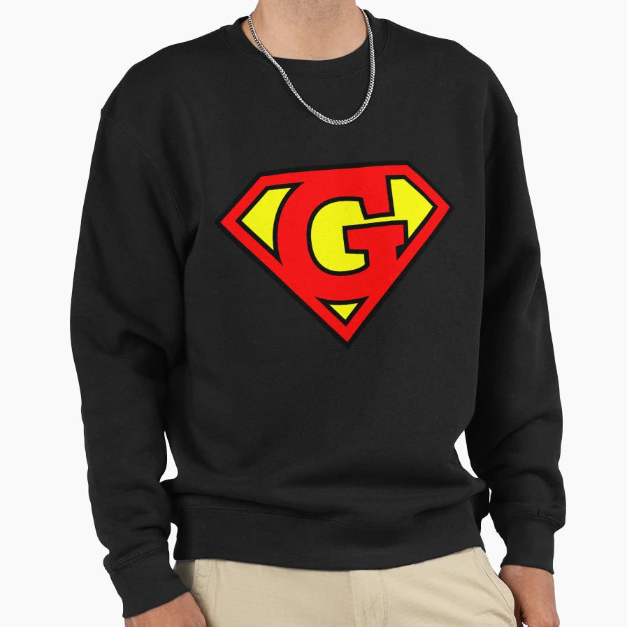Letter G Sweatshirt - Aesthetic Graphic for Adults - T-Shirt, Sweatshirt, Hoodie