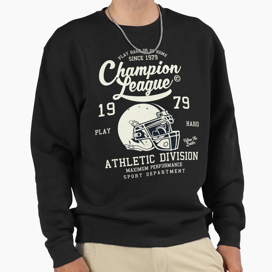 Football Sweatshirt - Graphic Print Men Women - T-Shirt, Sweatshirt, Hoodie