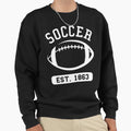 Funny Soccer Football Mashup Sweatshirt - Graphic Print Unisex - T-Shirt, Sweatshirt, Hoodie