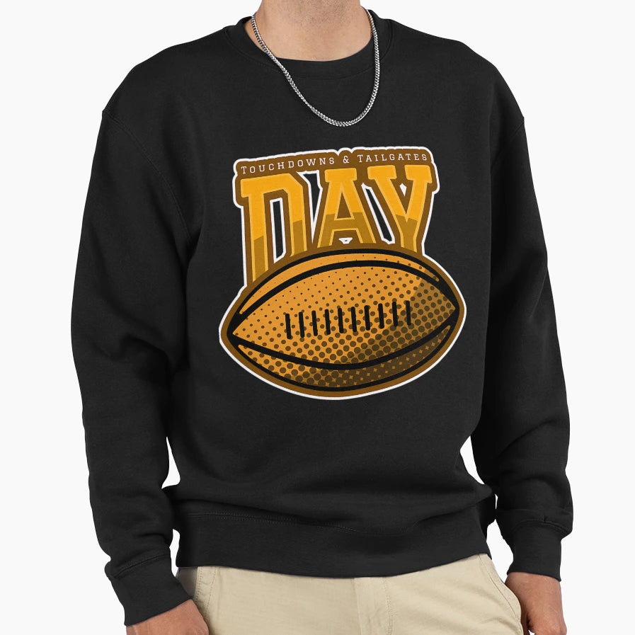 Touchdowns And Talegates Sweatshirt - Custom Art Print Unisex - T-Shirt, Sweatshirt, Hoodie