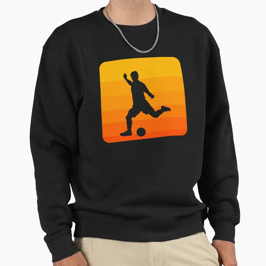 Football Shooting Soccer Gifts Sweatshirt - Novelty Apparel for Adults - T-Shirt, Sweatshirt, Hoodie