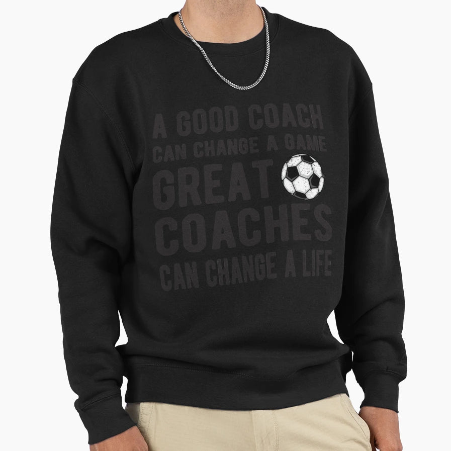 Soccer Coach Gifts Soccer Coaching T-Shirt - Aesthetic Graphic Unisex - T-Shirt, Sweatshirt, Hoodie