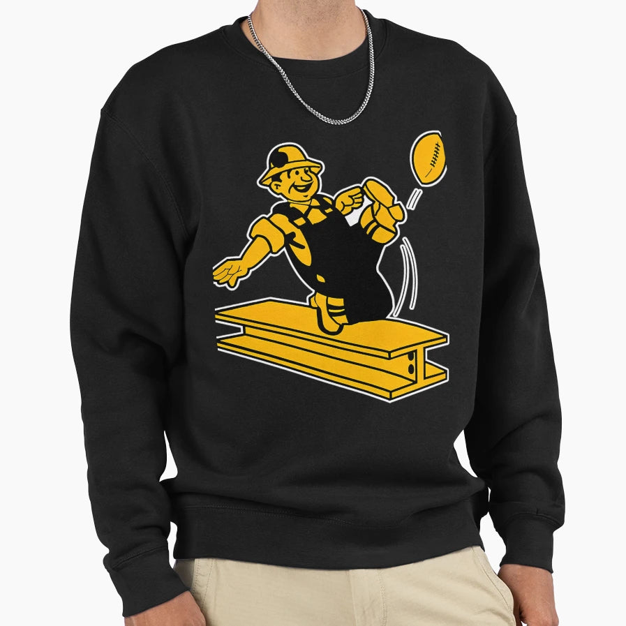 962 Steelers Steely Mcbeam Sweatshirt - Fun Novelty Design Unisex - T-Shirt, Sweatshirt, Hoodie