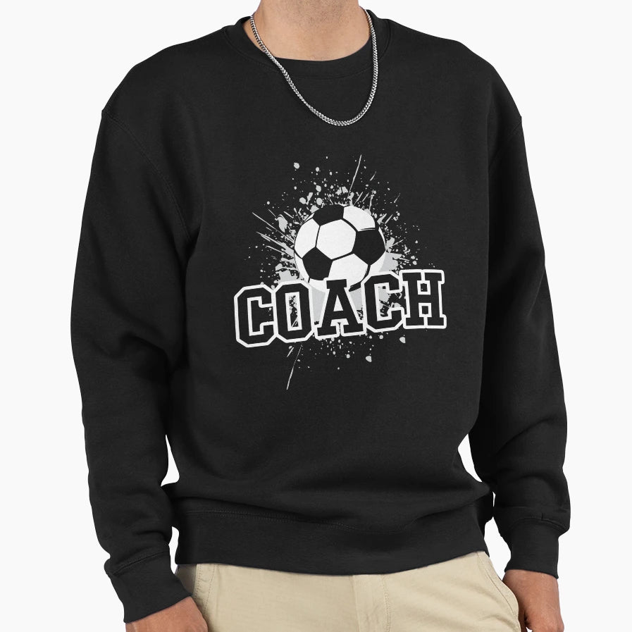 Coaches Head Coach Soccer Coach T-Shirt - Graphic Print Unisex - T-Shirt, Sweatshirt, Hoodie