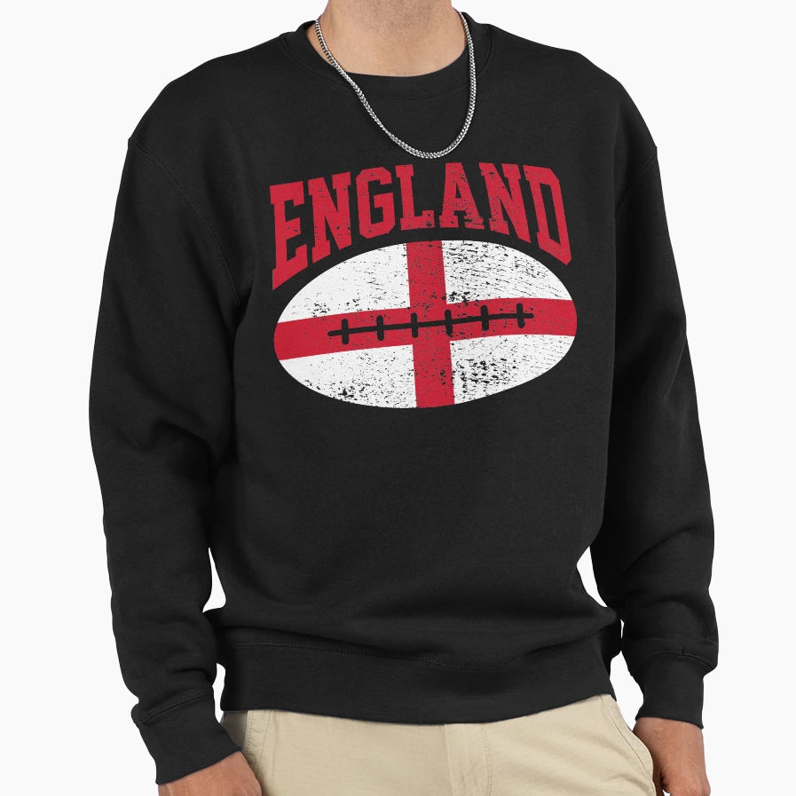 Rugby England Sweatshirt - Streetwear Style Unisex - T-Shirt, Sweatshirt, Hoodie