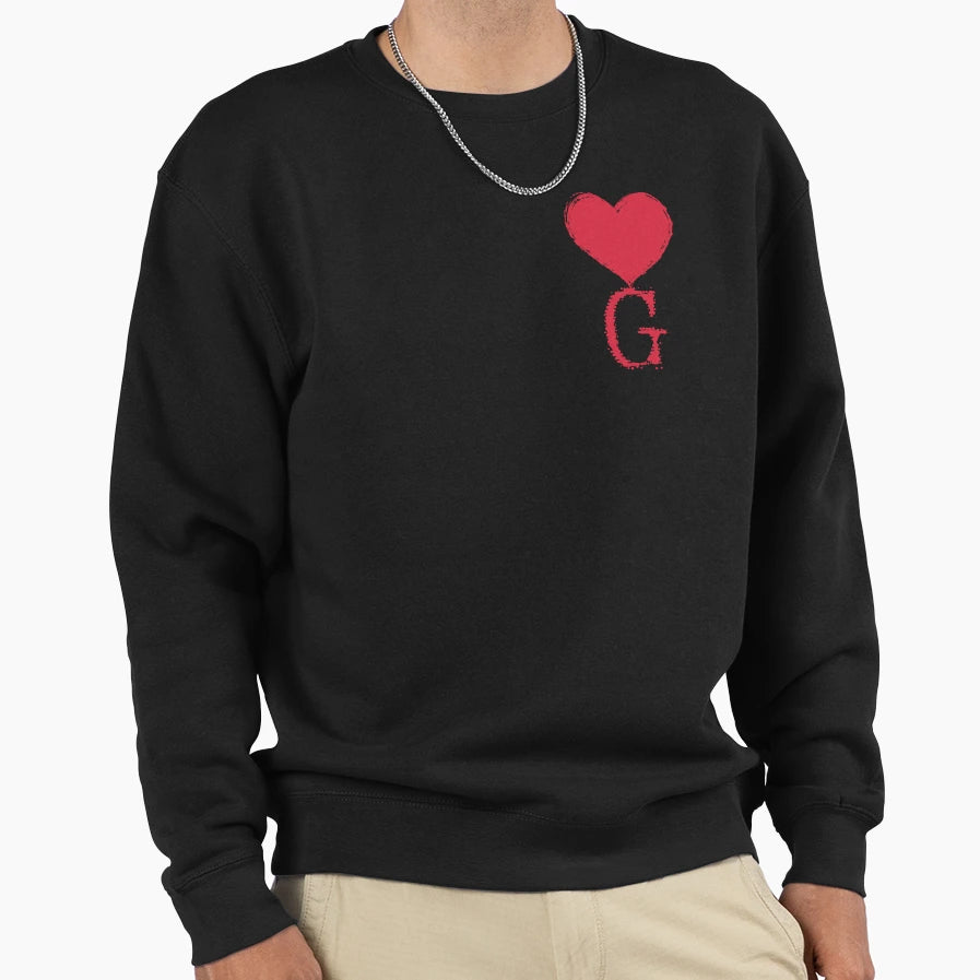 Alphabet Abcd To Z Read Heart T-Shirt - Custom Art Print Unisex - T-Shirt, Sweatshirt, Hoodie
