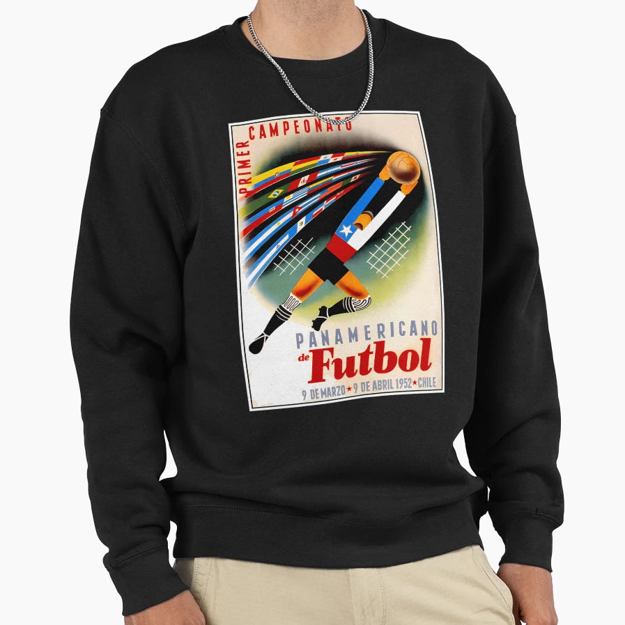 Panamerican Soccer Futbol Sweatshirt - Streetwear Style for Adults - T-Shirt, Sweatshirt, Hoodie