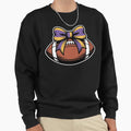 Purple Yellow Gold Football Coquette Sweatshirt - Unique Graphic Unisex - T-Shirt, Sweatshirt, Hoodie
