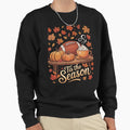 Pumpkin Spice Football Tis Season Sweatshirt - Streetwear Style for Adults - T-Shirt, Sweatshirt, Hoodie