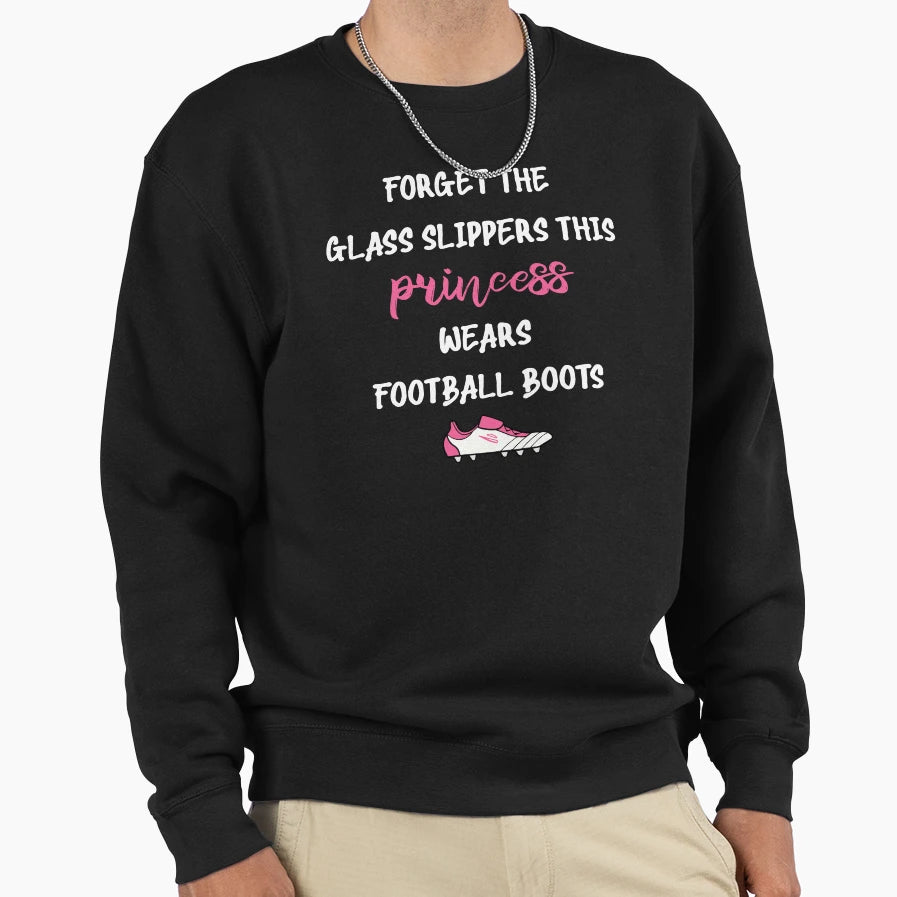 Forget Glass Slippers This Sweatshirt - Minimalist Print Men Women - T-Shirt, Sweatshirt, Hoodie