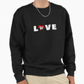 Love Football Sweatshirt - Fun Novelty Design Men Women - T-Shirt, Sweatshirt, Hoodie