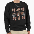 Girly Football And Cheer Football Sweatshirt - Streetwear Style Men Women - T-Shirt, Sweatshirt, Hoodie