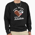 Football Cheerleading Heart Sports Sweatshirt - Fun Novelty Design Unisex - T-Shirt, Sweatshirt, Hoodie