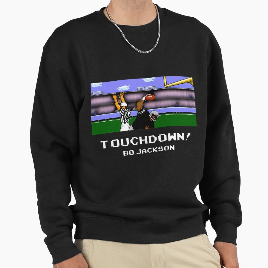 Touchdown Bo Sweatshirt - Fun Novelty Design Men Women - T-Shirt, Sweatshirt, Hoodie