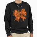 Basketball Coquette Bow Basketball Bow Sweatshirt - Unique Graphic Unisex - T-Shirt, Sweatshirt, Hoodie