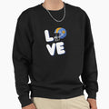 Love Football America Sweatshirt - Custom Art Print Men Women - T-Shirt, Sweatshirt, Hoodie