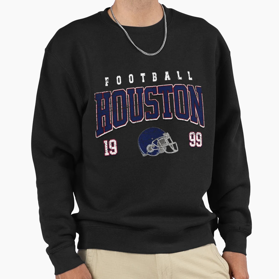 Art Houston Texans Sweatshirt - Custom Art Print for Adults - T-Shirt, Sweatshirt, Hoodie