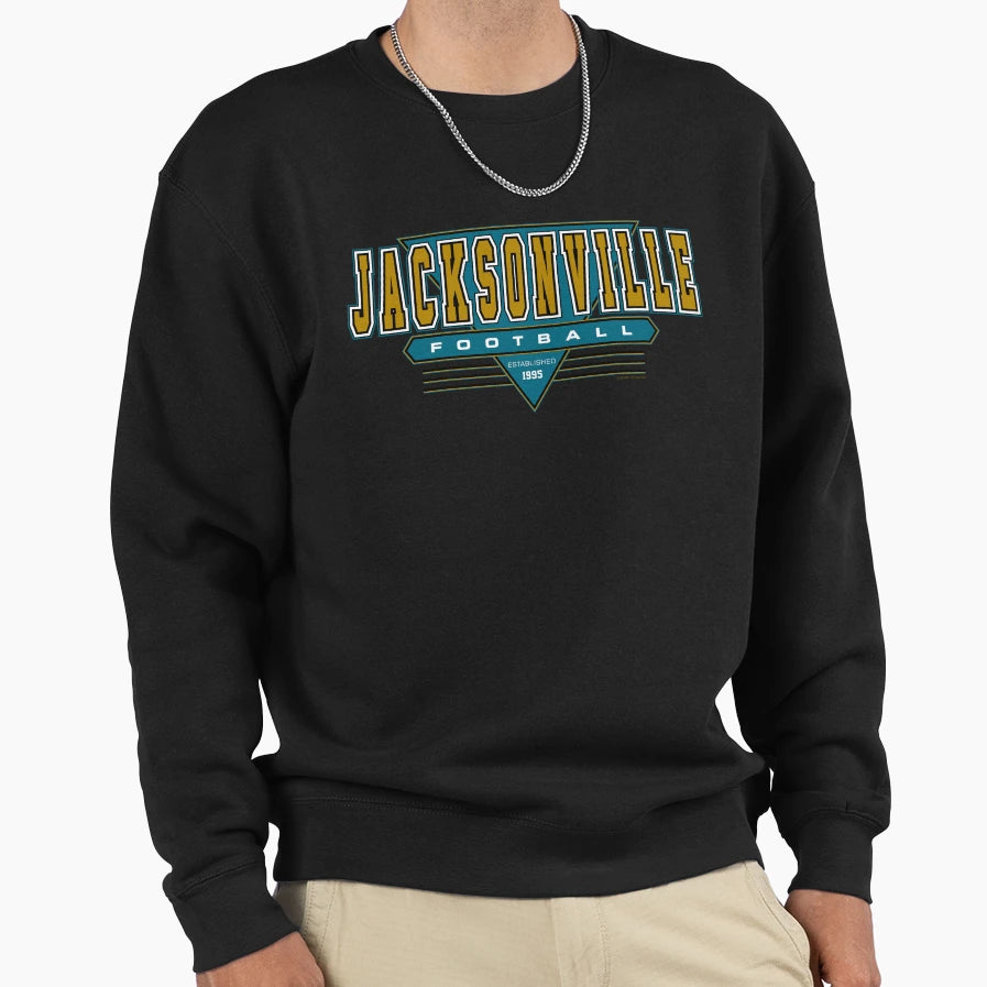 Jacksonville Football Jaguars Sweatshirt - Trendy Graphic for Adults - T-Shirt, Sweatshirt, Hoodie