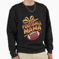 Coquette Bow Game Day Football Mama Sweatshirt - Unique Graphic for Adults - T-Shirt, Sweatshirt, Hoodie
