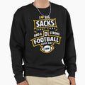 I Love Big Sacks Tight Ends And Sweatshirt - Aesthetic Graphic Men Women - T-Shirt, Sweatshirt, Hoodie