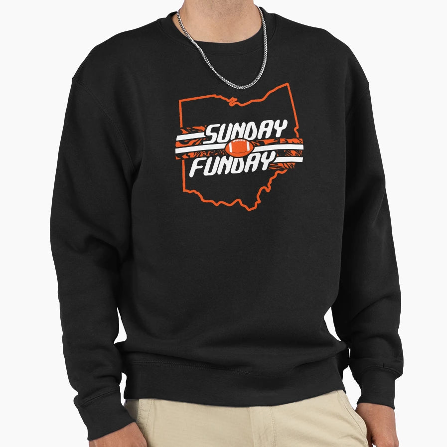Cincinnati Football Fan 2022 Fun Day Sweatshirt - Trendy Graphic Unisex - T-Shirt, Sweatshirt, Hoodie