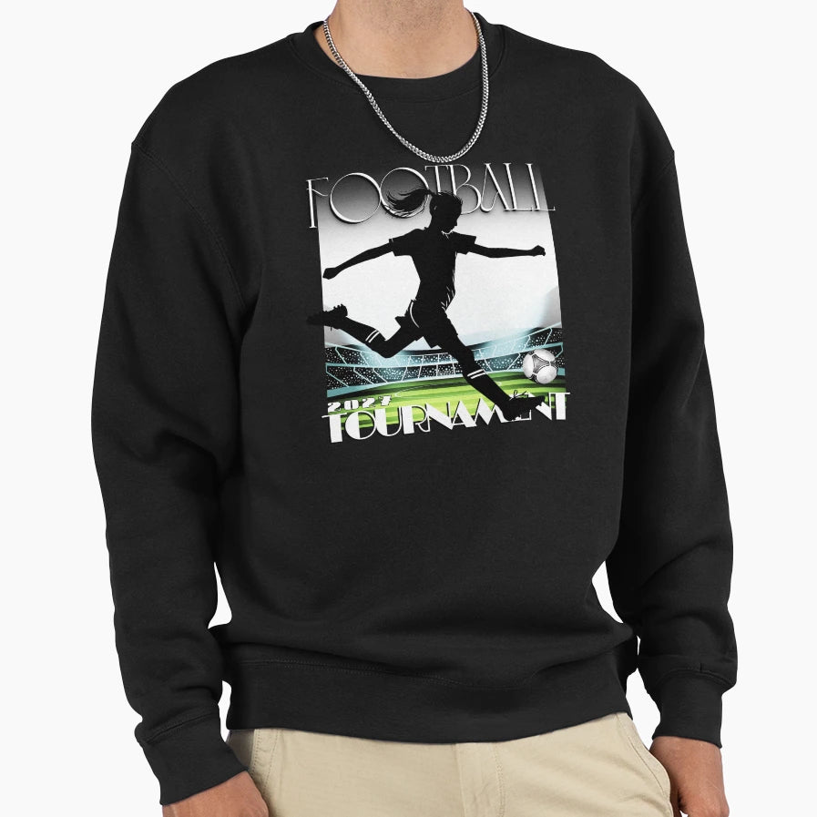 Womens Football 2027 Tournament Sweatshirt - Unique Graphic Men Women - T-Shirt, Sweatshirt, Hoodie