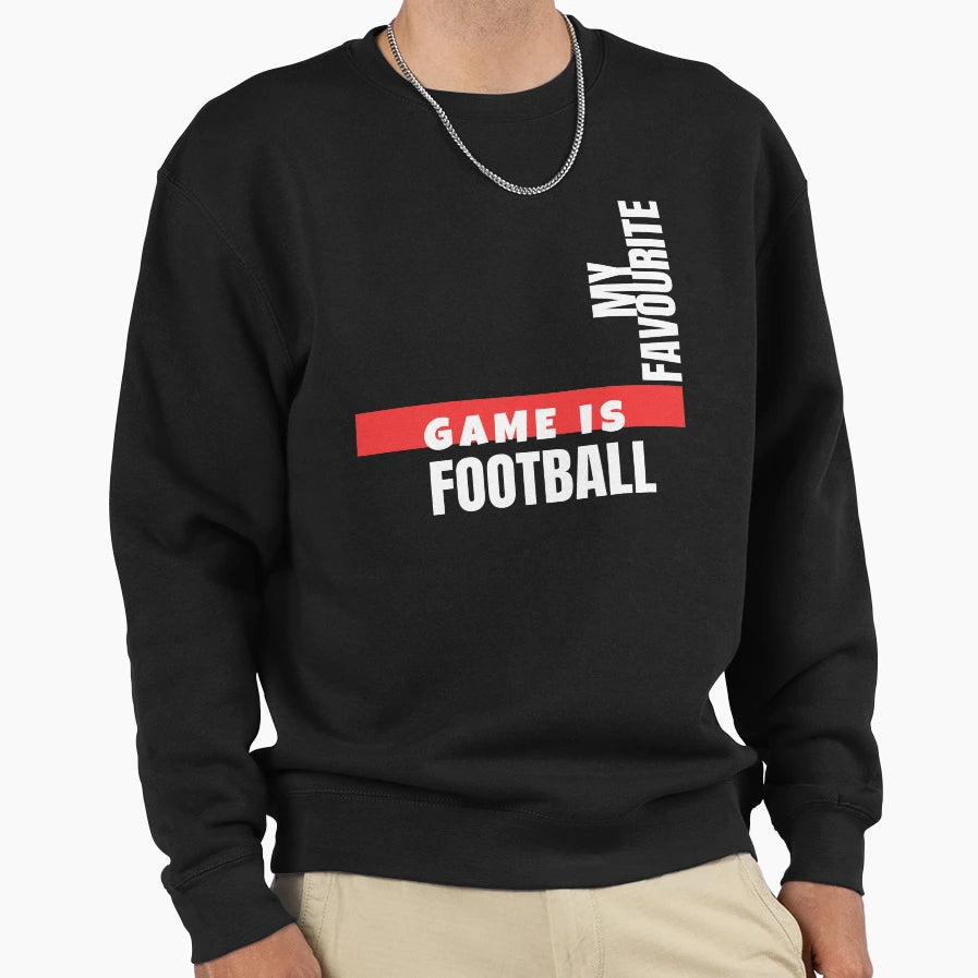 Football Fan Sweatshirt - Casual Everyday Wear for Adults - T-Shirt, Sweatshirt, Hoodie