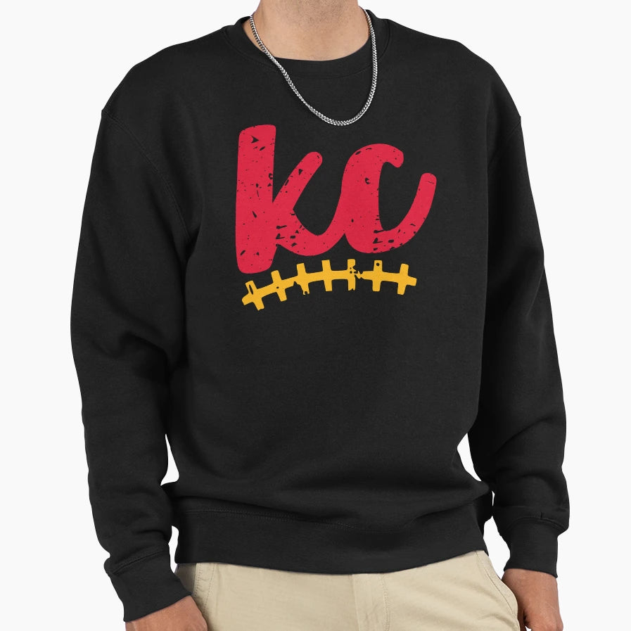 Kc Laces Sweatshirt - Novelty Apparel for Adults - T-Shirt, Sweatshirt, Hoodie