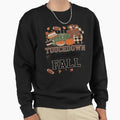Boho Floral Autumn Fall Football Collage Sweatshirt - Graphic Print Unisex - T-Shirt, Sweatshirt, Hoodie