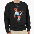 Pro Soccer Player Sweatshirt - Aesthetic Graphic Men Women - T-Shirt, Sweatshirt, Hoodie