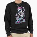 Pastel Drip Skeleton Soccer T-Shirt - Streetwear Style Unisex - T-Shirt, Sweatshirt, Hoodie
