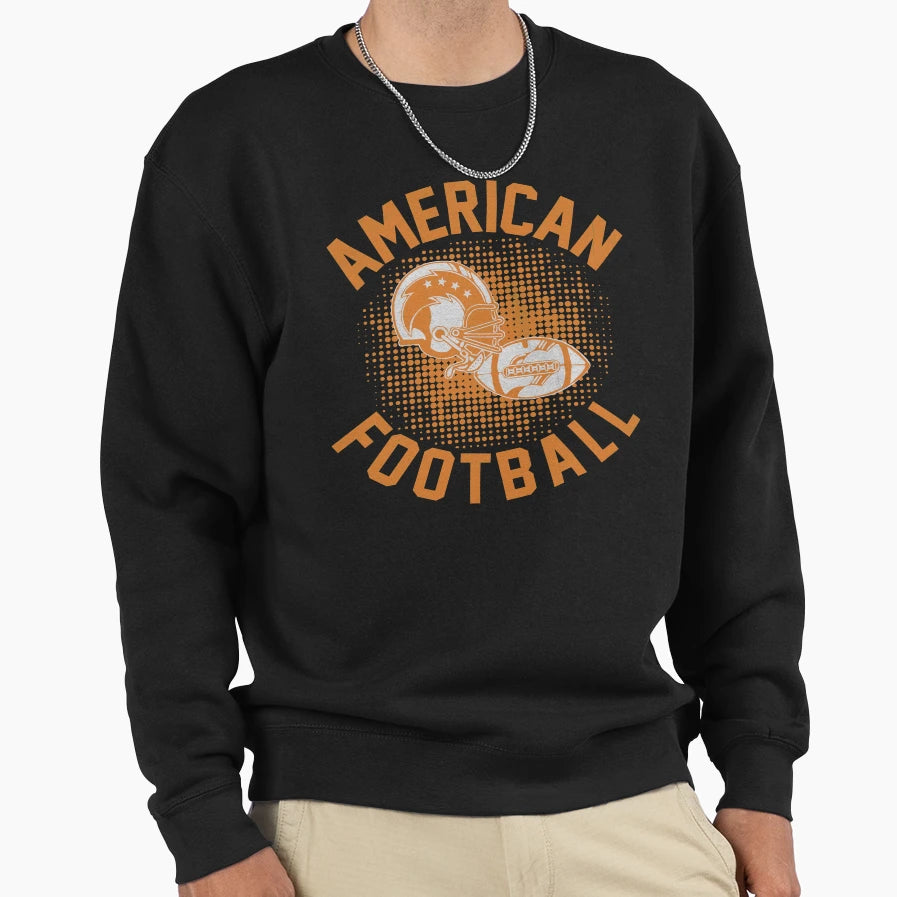 American Football Gift Sweatshirt - Fun Novelty Design for Adults - T-Shirt, Sweatshirt, Hoodie