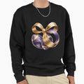 Purple Yellow Gold Football Sweatshirt - Novelty Apparel for Adults - T-Shirt, Sweatshirt, Hoodie