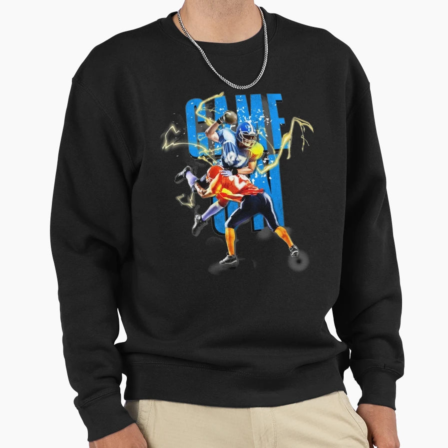 Game Football Fans Sweatshirt - Streetwear Style Unisex - T-Shirt, Sweatshirt, Hoodie