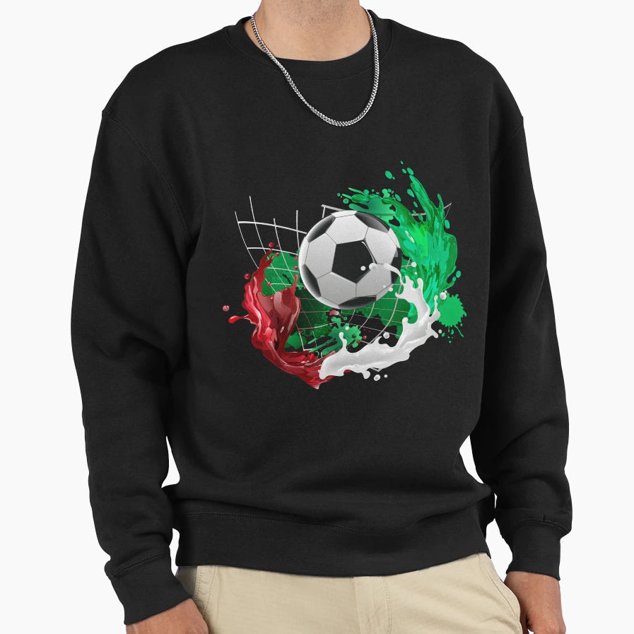 Italy Football Sweatshirt - Novelty Apparel Men Women - T-Shirt, Sweatshirt, Hoodie